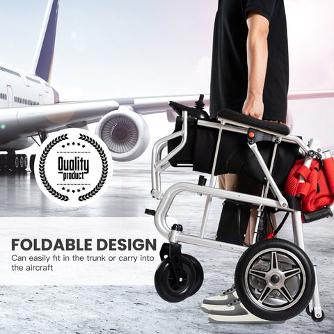 Lightweight Foldable Electric Wheelchair 