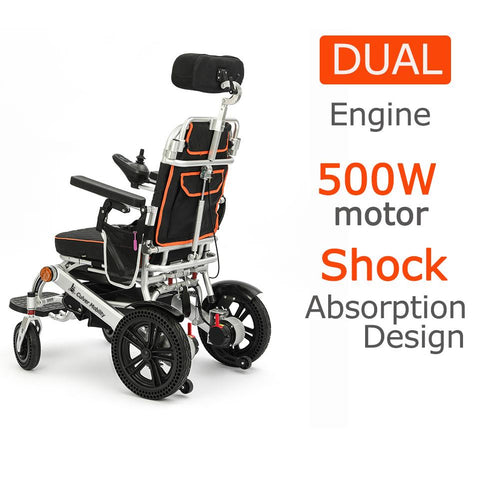 PANTHER All-Terrain Lightweight Electric Wheelchair for Adults