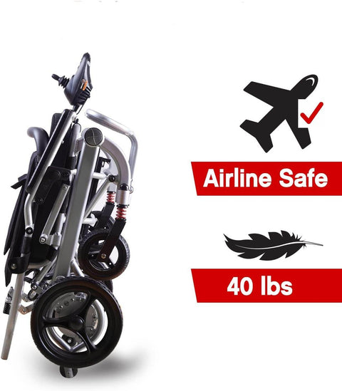 Alton Mobility Lightweight Foldable Electric Wheelchair Weight 40lbs - RAGER
