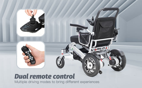 Alton Mobility Electric Wheelchair One Click Automatic Fold and Unfold - Wolf Series