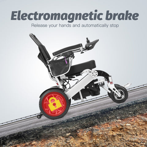 Alton Mobility Electric Wheelchair One Click Automatic Fold and Unfold - Wolf Series
