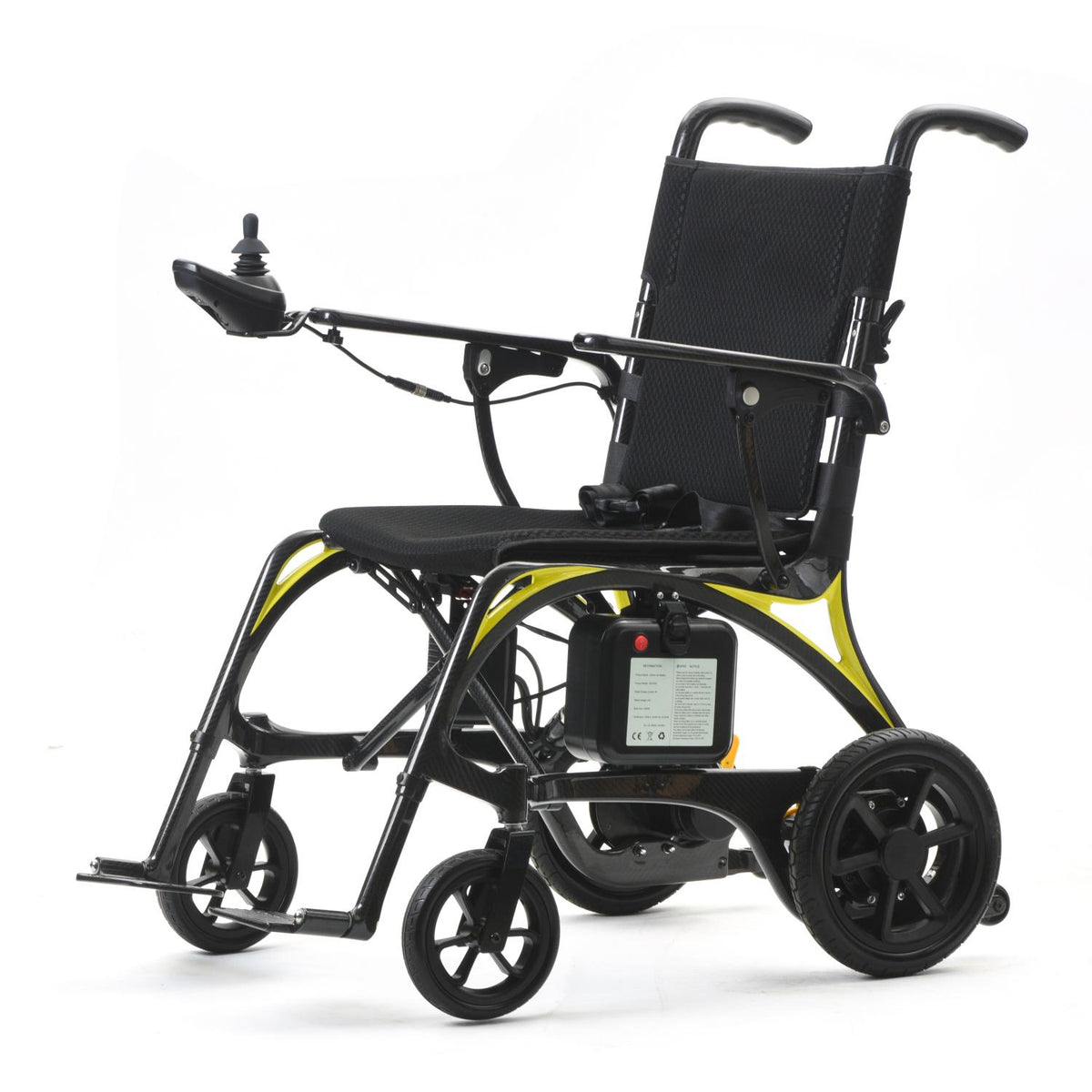 Alton Mobility LEOPARD Carbon Fiber Folding Power Wheelchair – 500W Brushless