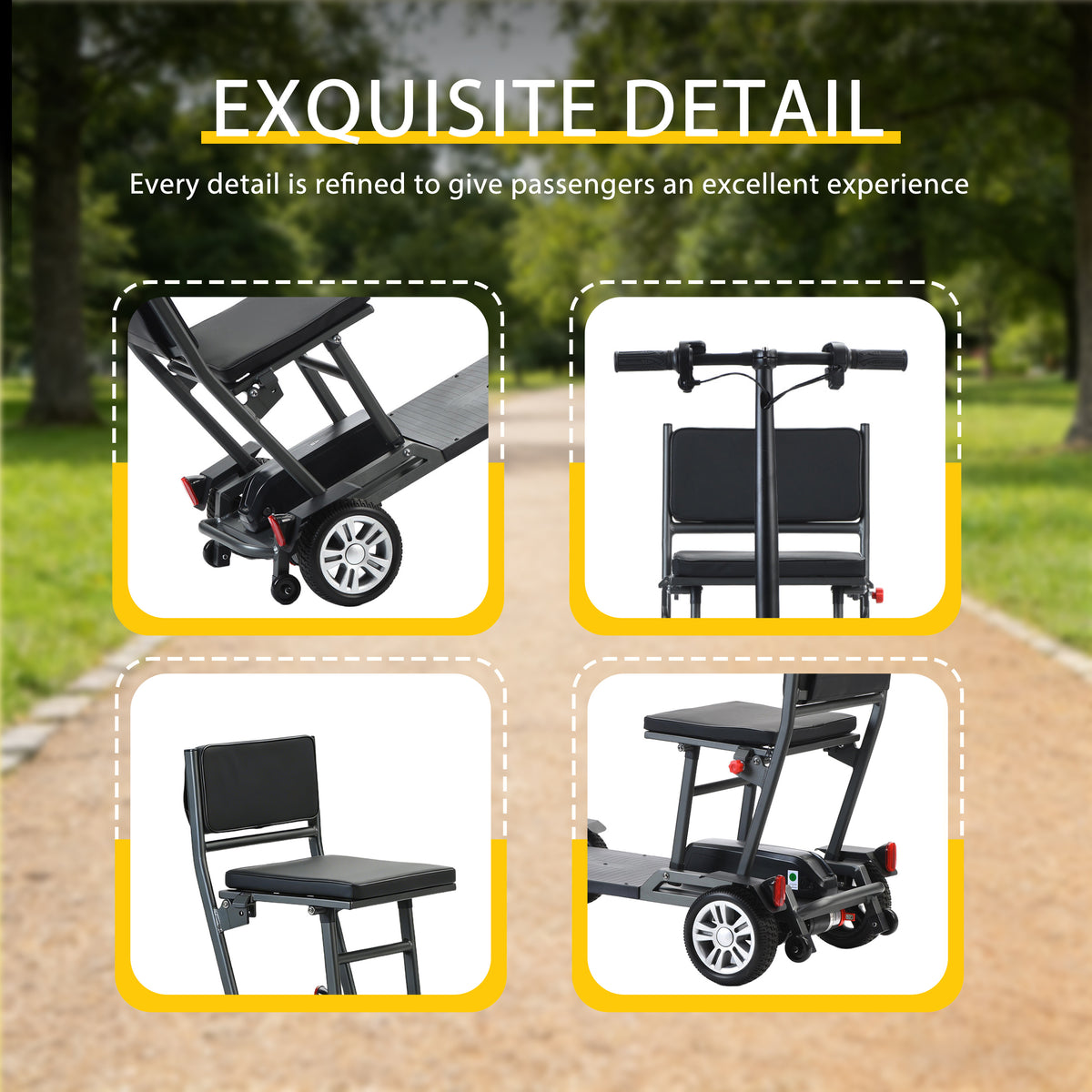 Alton Mobility LYNX Folding Mobility Scooter – 48 lb