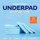 Alton Mobility Ultra-Soft Waterproof Incontinence Pads