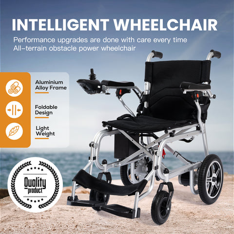 Lightweight Foldable Electric Wheelchair 500W