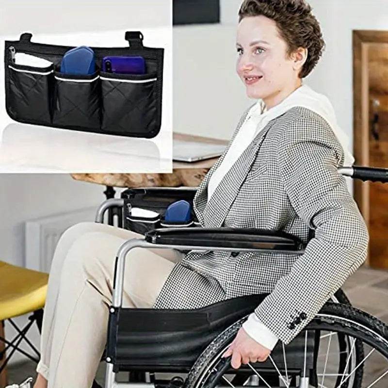 Alton Mobility Universal Wheelchair Side Pouch Organizer