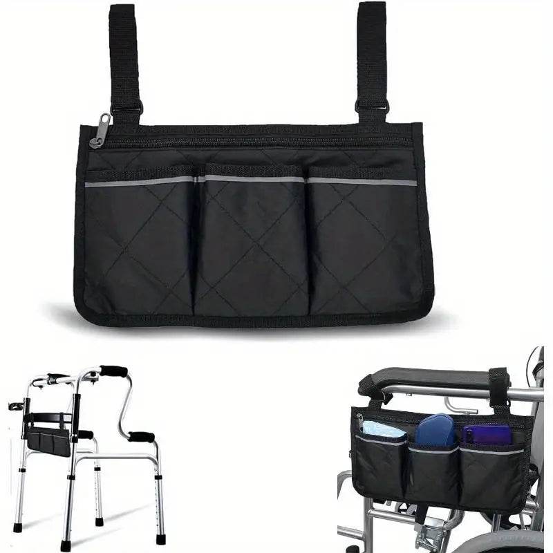 Alton Mobility Universal Wheelchair Side Pouch Organizer