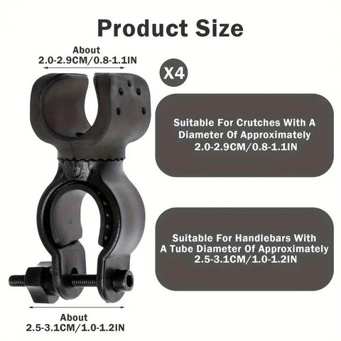 Alton Mobility Walking Stick Holders For Wheelchairs