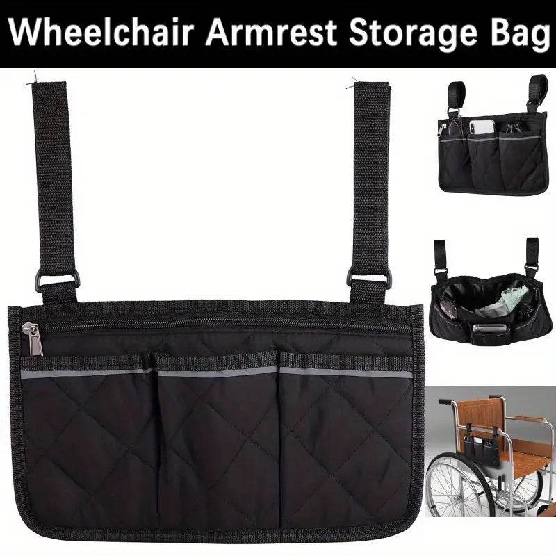 Alton Mobility Universal Wheelchair Side Pouch Organizer