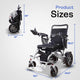 Alton Mobility Folding Lightweight Electric Wheelchair WOLF (Gray)