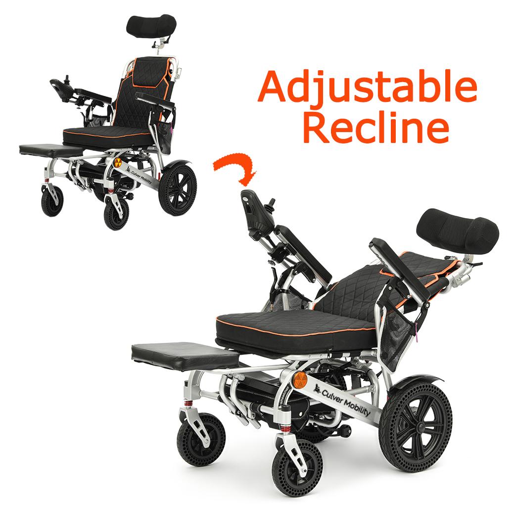 Alton Mobility PANTHER All-Terrain Folding Power Wheelchair – 400 lb Capacity