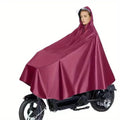 Alton Mobility Waterproof Solid Color Hooded Raincoat