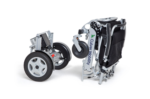 Cobra Folding Divisible Electric Wheelchair - Portable & Comfortable Design