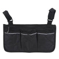 Alton Mobility Black Wheelchair Armrest Organizer Bag for All Models
