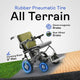 Alton Mobility Kano Green Lightweight Folding Electric Wheelchair - Only 35lbs