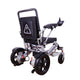Folding Lightweight Heavy Duty Electric Wheelchair 330 lbs -500W-13 Miles  Tiger (Silver)