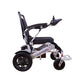 Folding Lightweight Heavy Duty Electric Wheelchair 330 lbs -500W-13 Miles  Tiger (Silver)