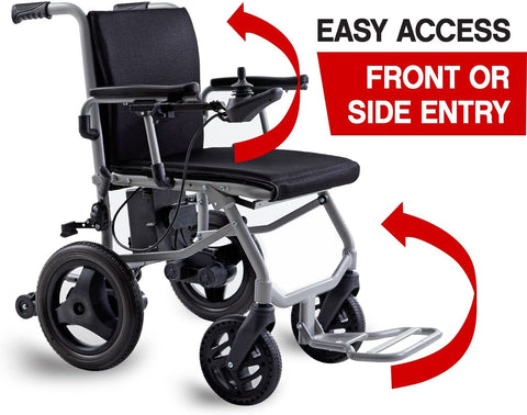 Foldable Light Weight Electric Wheelchair - only 35lbs Kano