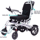 Alton Mobility Force Premium Lightweight 55lbs Electric Wheelchairs, 265lbs Max Load -10miles - 500W