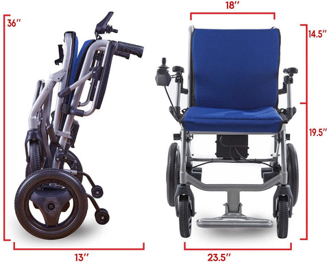Foldable Light Weight Electric Wheelchair -  Kano - only 35lbs