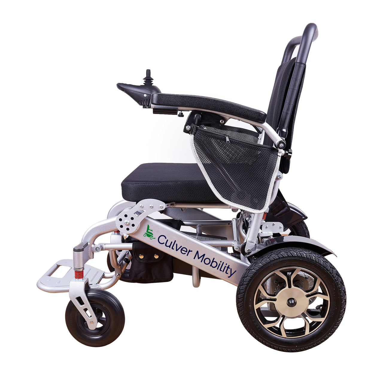 Lightweight Electric Folding Wheelchair With Lithium Battery