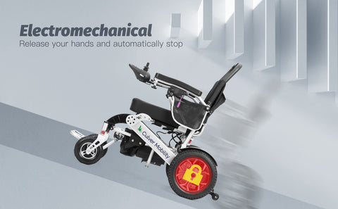 Alton Mobility Electric Wheelchair One Click Automatic Fold and Unfold - Wolf Series