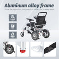 Alton Mobility Electric Wheelchair One Click Automatic Fold and Unfold - Wolf Series